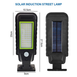 72 Led Kumandalı Solar Güneş Enerjili Sokak Lambası Bahçe Led Aydınlatma 3 Modlu