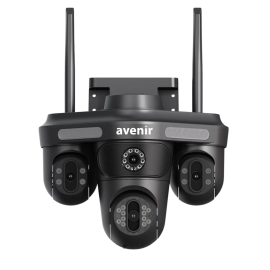 4 Kameralı 16MP 3 PTZ Uzaktan Dönebilen Wifi Kablosuz Sesli Gece Görüşlü Kamera AV-S316 Avenir