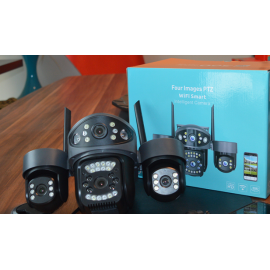 4 Kameralı 12mp Wıfı Ptz Kamera Gece Görüşlü Hieasy RX-75W Güvenlik Kamerası