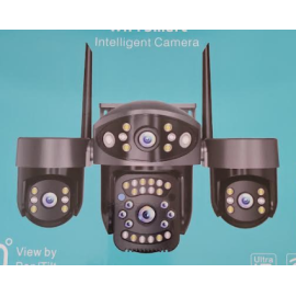 4 Kameralı 12mp Wıfı Ptz Kamera Gece Görüşlü Hieasy RX-75W Güvenlik Kamerası