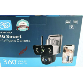 Çift Lensli Solar 4G 6MP Dual Lens Güneş Enerjili Hareket Takipli PTZ Kamera