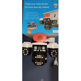 Çakarlı 3 Kameralı 9mp Wıfı Ptz Kamera Gece Görüşlü O-kam 5012 Güvenlik Kamerası