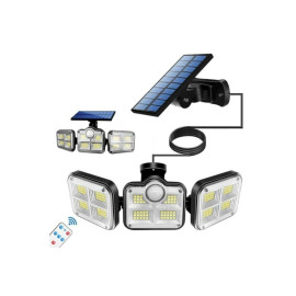 Solar Güneş Enerjili Ayrı Güneş Panelli Led Bahçe, Konteyner, Karavan, Depo, Çardak Aydınlatma